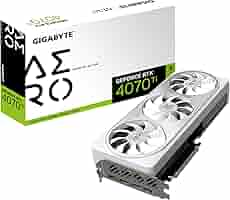 美品！GIGABYTE GeForce RTX4070Ti AERO OC 12 Gigabyte GeForce RTX 4070 Ti AERO OC V2 12G Graphics Card